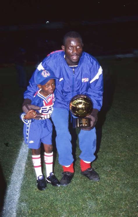 Brøzøvić on Twitter RT classicshirts George Weah with his Ballon d