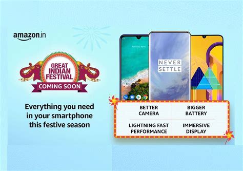 Amazon Great Indian Festival 2019 Mobile Offers Deals And Discounts