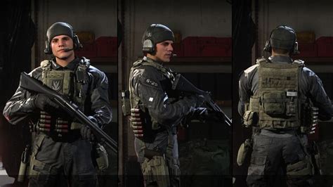 Artstation Call Of Duty Modern Warfare 2019 Default Sasmp Operators