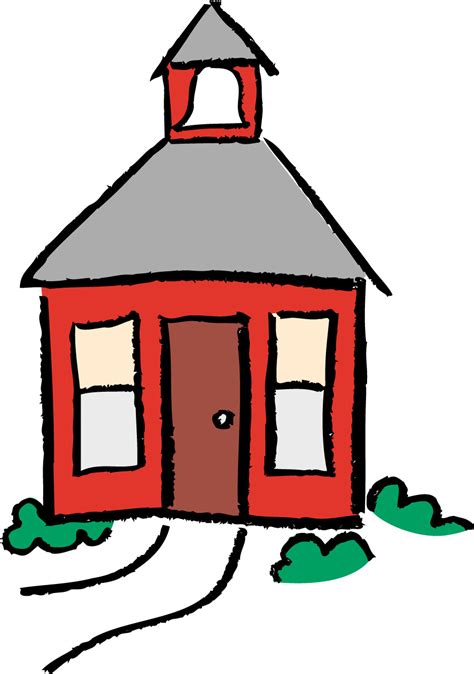 Schoolhouse School House Clipart Free Images Wikiclipart