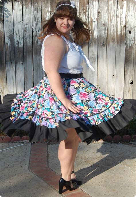 Twirly Gig Square Dance Skirt Twirl View Yammeringmuse Flickr
