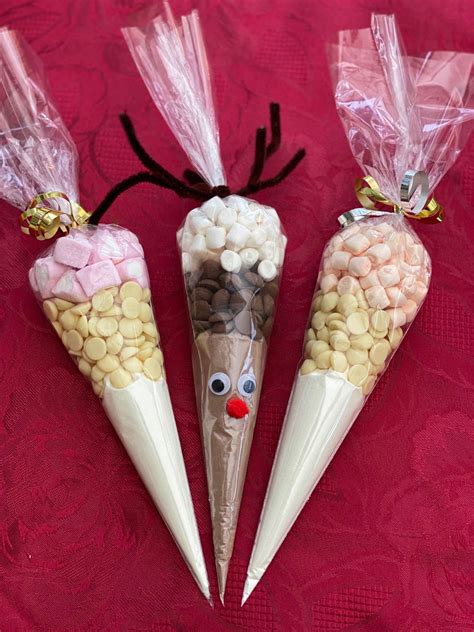 Letterbox Treats Hot Chocolate Christmas Cones