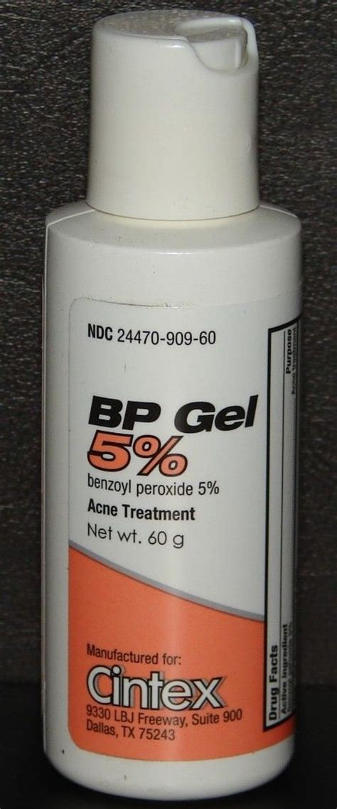 Hare p.j.benzoyl peroxide gel compared with retinoic acid in acne vulgaris.br j clinpract. Benzoyl Peroxide 5% Gel Acne Treatment 60gm Bottle - Acne ...