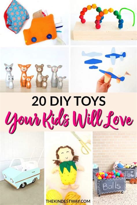 20 Adorable Diy Toys Your Kids Will Love And Can Help Make