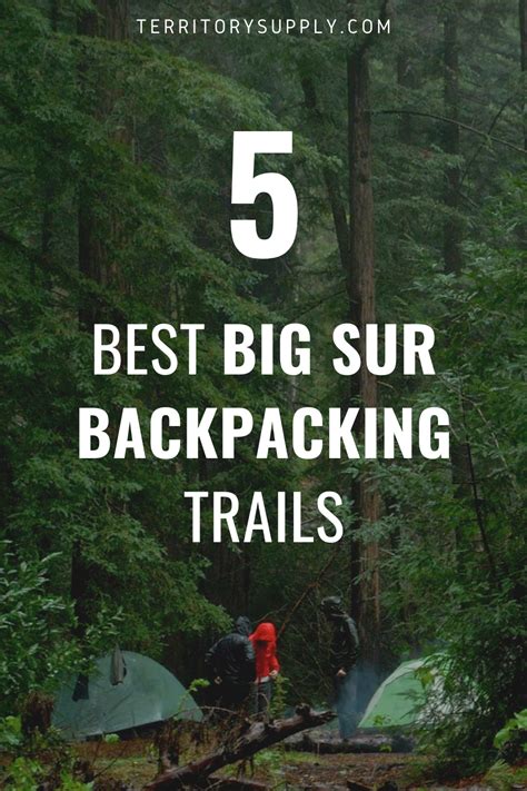 5 best big sur backpacking trails – Artofit