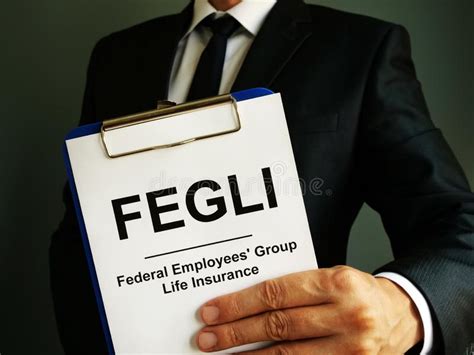 Federal employees group life insurance. FEGLI Federal Employees Group Life Insurance Policy Stock Photo - Image of business, form: 159802720