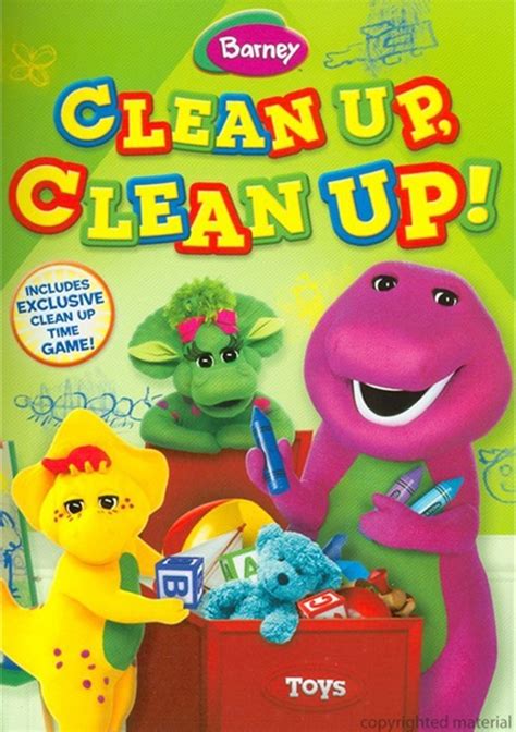 Barney Clean Up Clean Up Dvd 2011 Dvd Empire