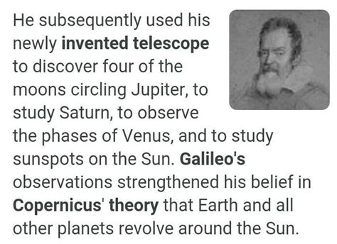 How Did Galileos Invention Of The Telescope Support Copernican Theory