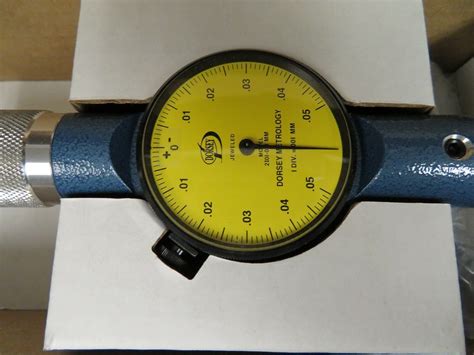 Standard Dorsey Metric Dial Bore Gage No 5 785 156mm001mm