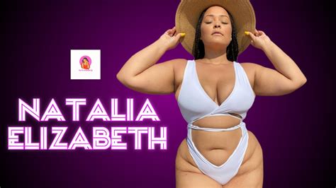 Natalie Elizabeth 🇬🇧 British Curvy Plus Size Model Gorgeous Fashion Model Biography