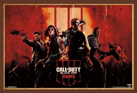 Call Of Duty Black Ops 4 Zombie Key Art Poster