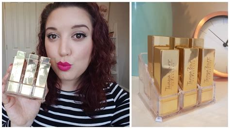 Tanya Burr Cosmetics Lipsticks First Impression Lip Swatches Of All