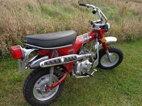 See more ideas about honda dirt bike, dirt bike, honda. Vintage Classic Motorcycle 1972 Trail 70 HONDA CT70H Dual ...