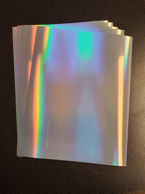 Printable Holographic Vinyl