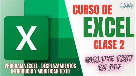 Curso De Excel Para Oposiciones Y Preparaci N De Ex Menes Clase