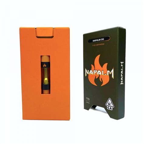 Napalm Vape Cartridge Empty Carts With Packaging Wholesale Carts