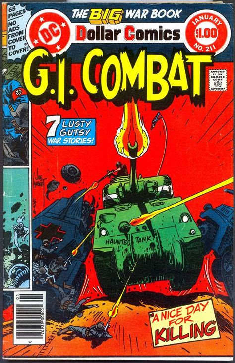Comic Gi Combat 211 Vg 1979 Dc Comic Books Vintage Comic Books Comic Book Covers Vintage