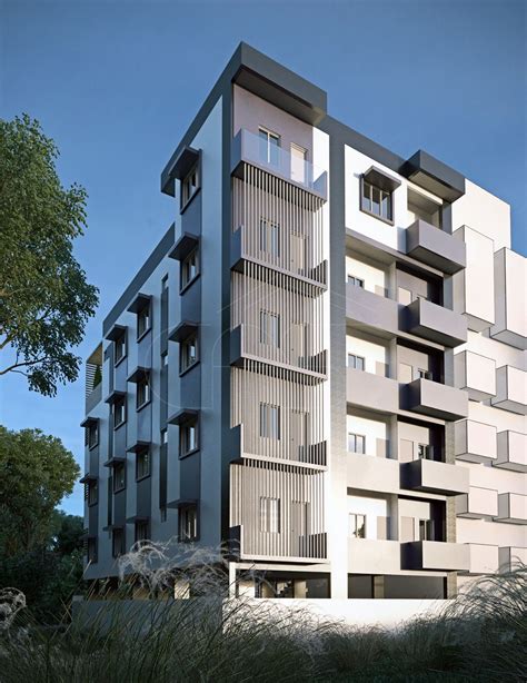 Vijaya Sky Residency Modern Apartment Exterior Design Cas In 2020
