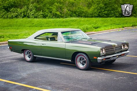 Green 1969 Plymouth Road Runner Coupe 383 727 Torqueflight Available