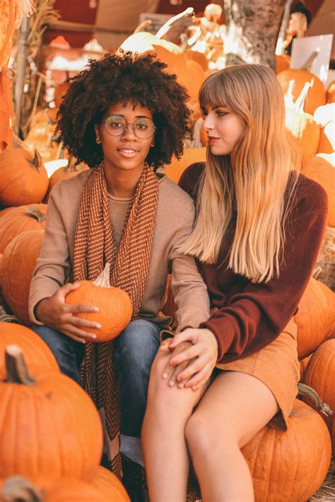 Pumpkin Pumpkin Patch Halloween The Angelinos Arianaraw Lesbian Blogger Interracial Couple Blog