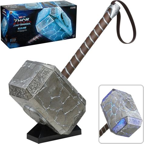 Mighty Thors Mjolnir Electronic Hammer Prop Replica At Mighty Ape