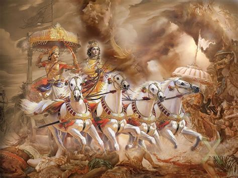 Krishna Mahabharat Wallpapers Wallpaper Cave
