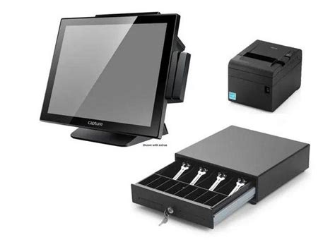 Point Of Sale Hardware Bundle With Standard Sized Cash Drawer