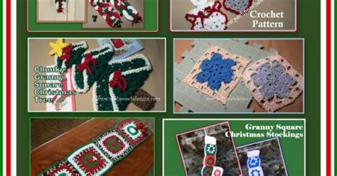 Posh Pooch Designs Vintage Christmas Crochet Pattern Collection