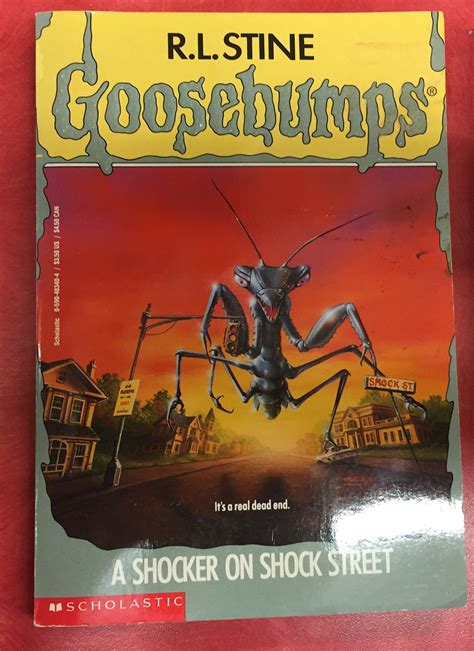 Goosebumps R L Stine A Shocker On Shock Street Issue 35 Time Warp Llc