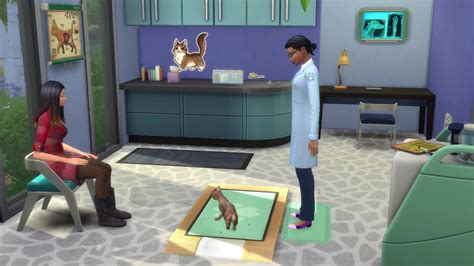 The Sims 4 Cats And Dogs 130 Vet Clinic Trailer Screens