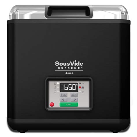 The sous vide supreme water oven has been an excellent addition to my kitchen. SousVide Supreme Demi zwart 8,7 liter| Thuiswinkelwaarborg