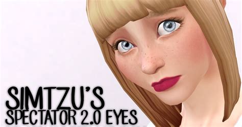 My Sims 4 Blog Updated Ts3 To Ts4 Simtzus Spectator 20 Eyes