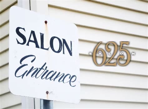 Welcome To Salon 625 Novelty Sign Decor Salons