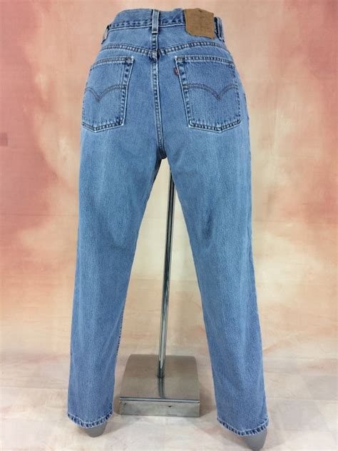Sz 31 Vintage Levis 550 Light Wash Women S Jeans W31  Gem