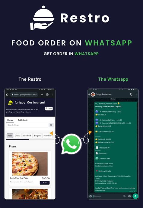 Multi Restaurant Online Whatsapp Food Ordering System Saas Codelone