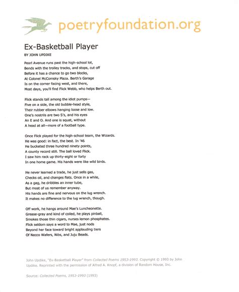 Basketball Poems