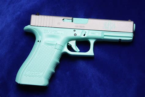 Your shopping cart is empty. Gallery - Category: Tiffany Blue & Titanium Glock - Image ...