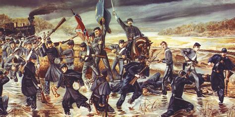 The civil war consisted of nearly 10,500 battles, engagements, and other military actions including nearly 50 major battles and about 100 others that had major significance. This Civil War battalion was just college kids - Americas ...