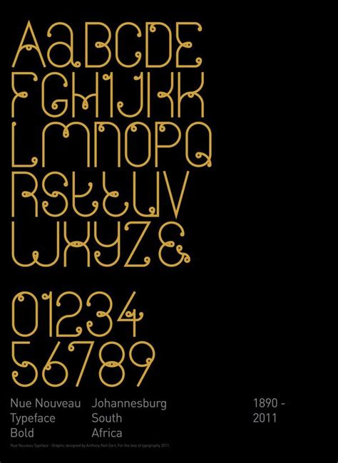 Art Nouveau Typeface Grosoption