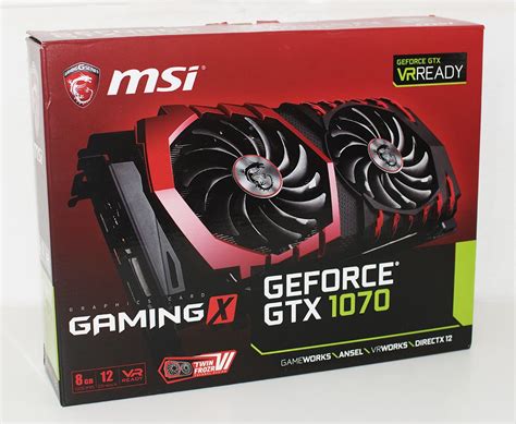 Msi Gtx 1070 Gaming X 8gb Review Play3r