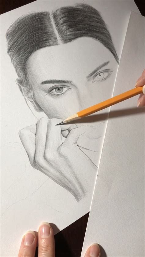 Pencil Drawing Of Kendall Jenner By Nadia Coolrista Part Video
