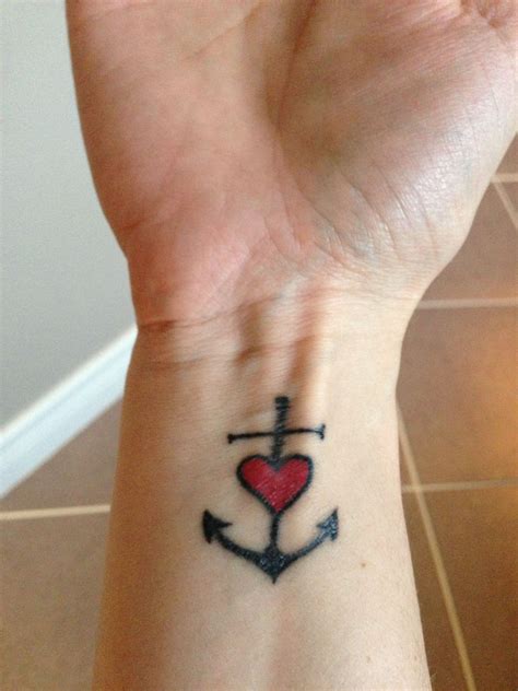 Wrist Tattoo Hope Faith And Love Body Art Pinterest