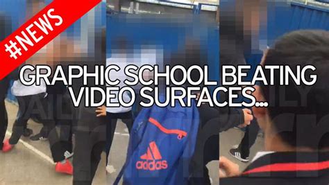 Shocking Video Of Brutal School Playground Fight Posted On Facebook By Angry Mum Sparks Police