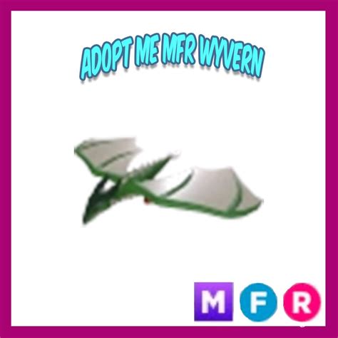 Adopt Me Mfr Wyvern Mega Neon Fly Ride Cheapest And Fast Etsy India