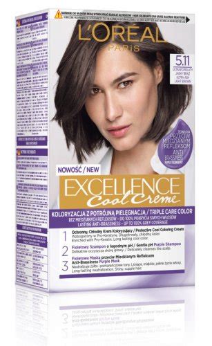 Loréal Excellence Cool Creme 511 Ultra Ash Light Brown Cream