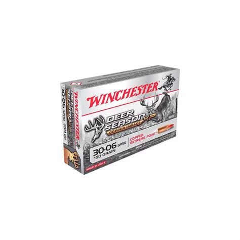 Winchester Deer Season Xp Copper Impact 30 06 Sprg Lf 150 Gr