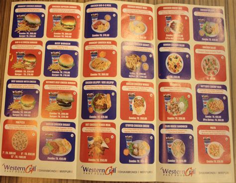 Free, contactless delivery, any day you like. Western Grill(Food Menu)