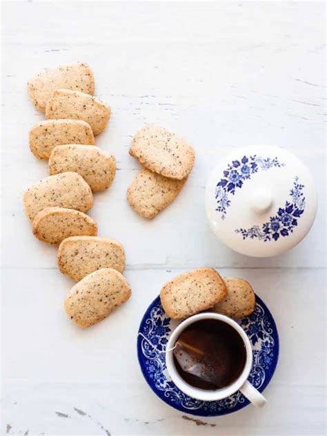 Earl Grey Shortbread Biscuits The Classy Baker