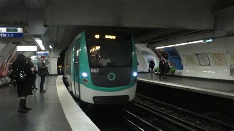 Paris Mf01 Métro 5 Gare De Lest Youtube