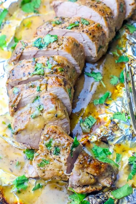 But you can get great results with a potato and foil. Easy Baked Ranch Pork Tenderloin and Gravy Recipe - Sweet ...